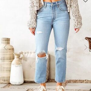 Levi’s 501 Cropped Jeans